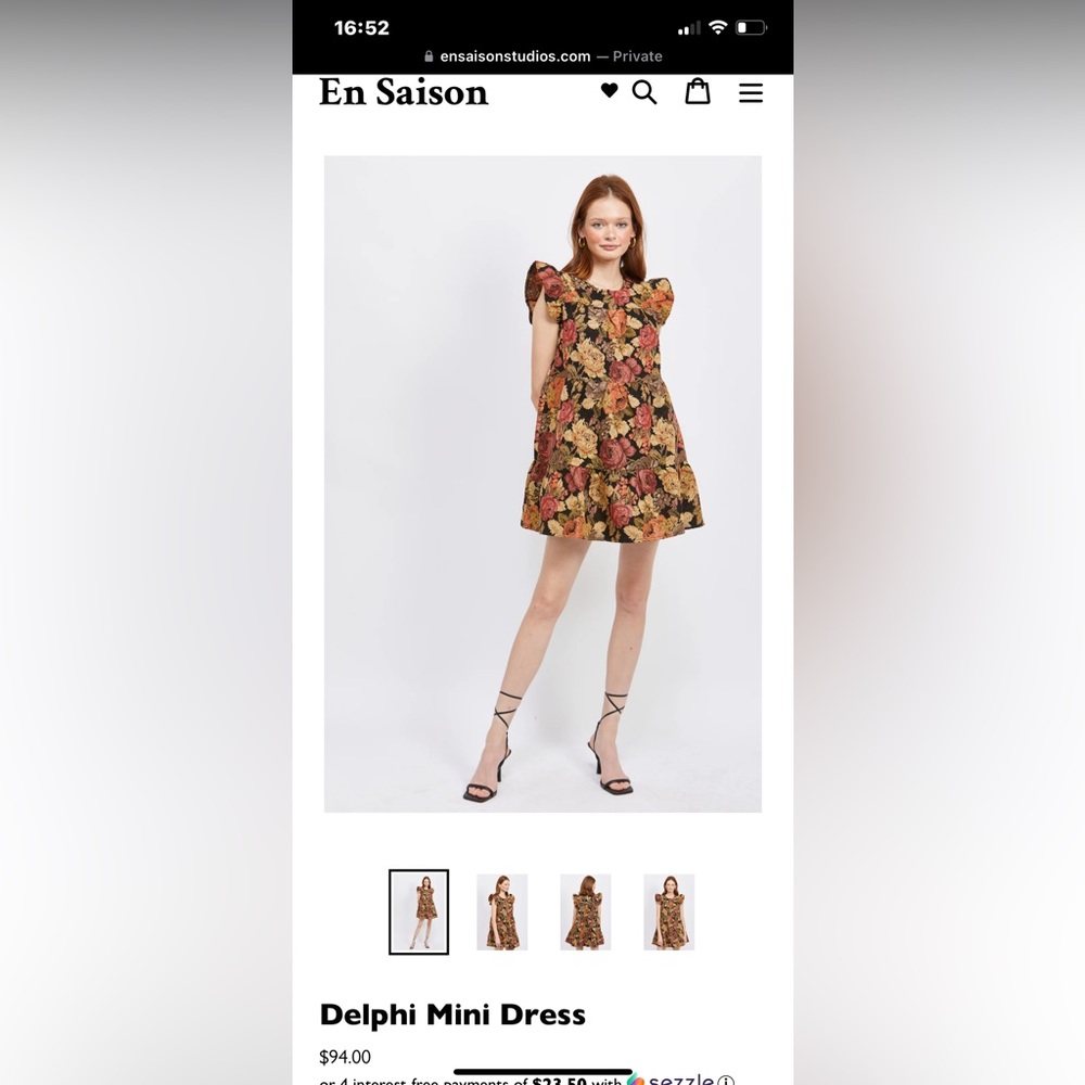EN SAISON Delphi Mini Dress